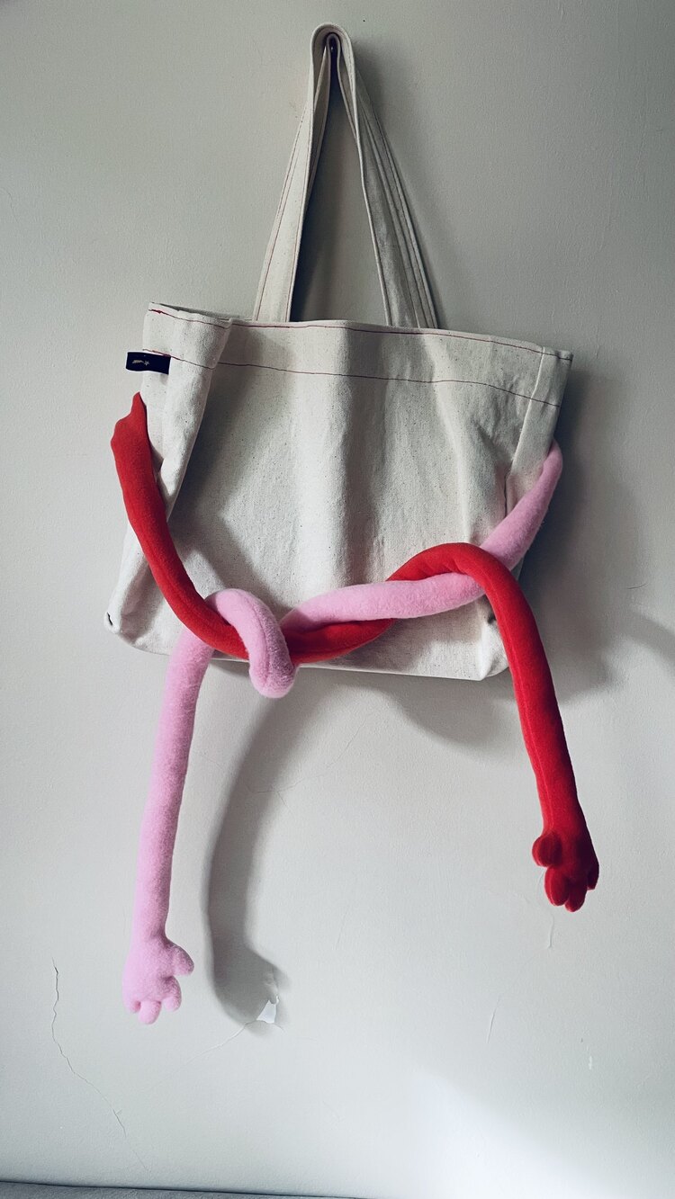 Gimme Your Heraki Tote Bag (pink)