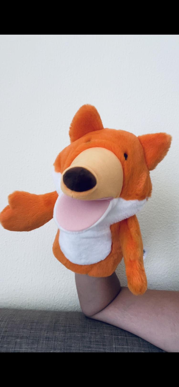 Foxy Hand Puppet - Tilki El Kuklası