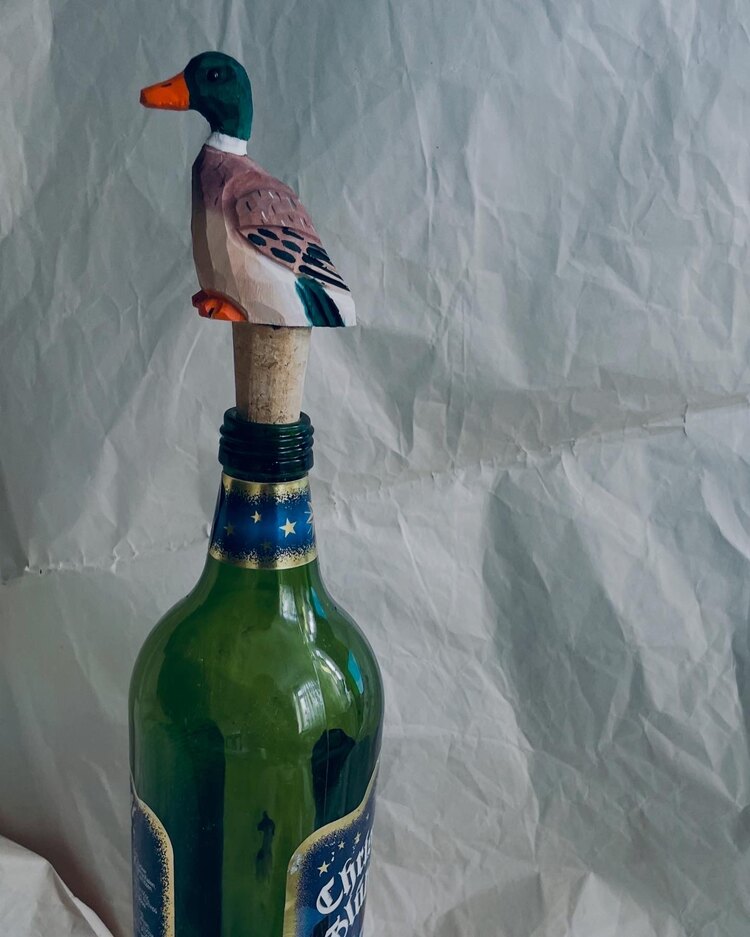 Wine stopper, The Greek Duck 