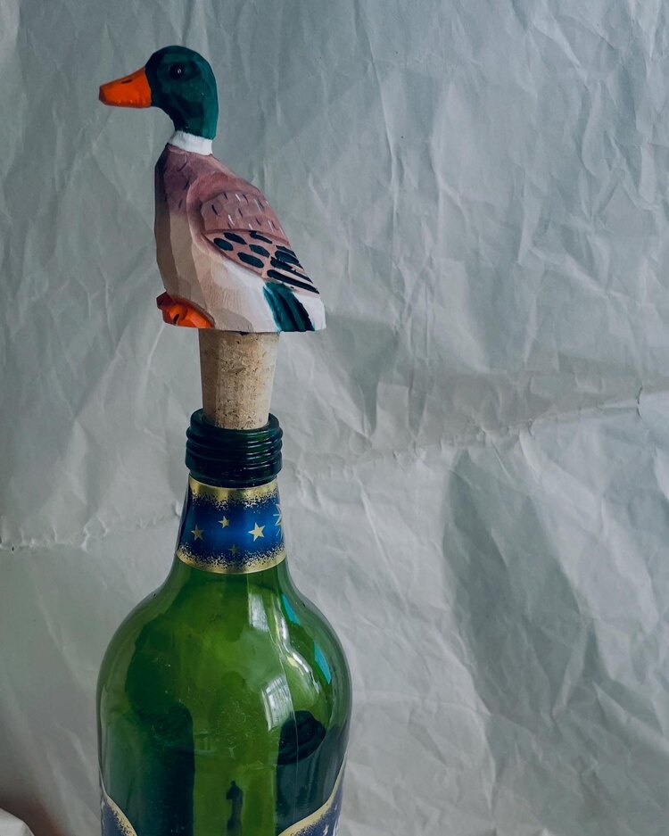 Wine stopper, The Greek Duck 