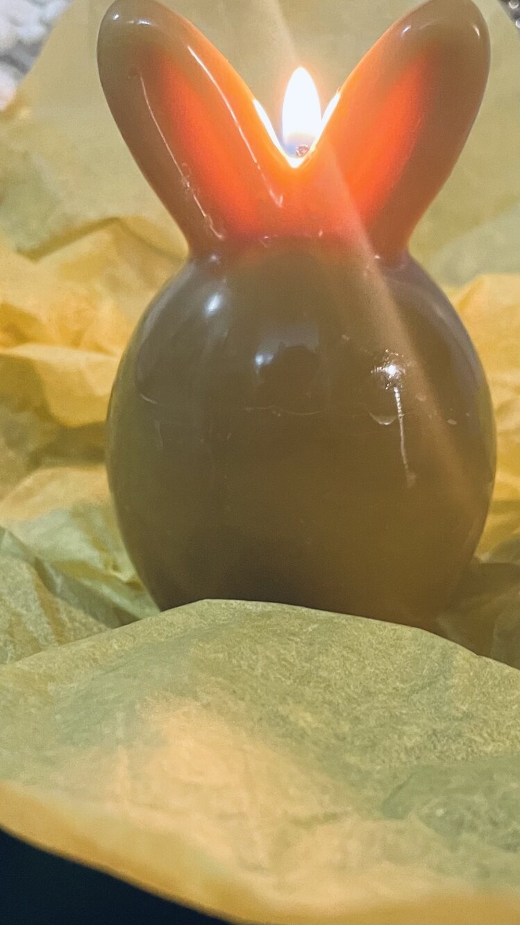 Bunny Candle