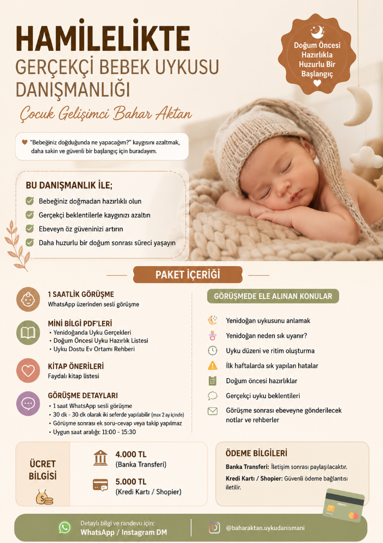 Hamilelikte Gerçekçi Bebek Uykusu Paketi
