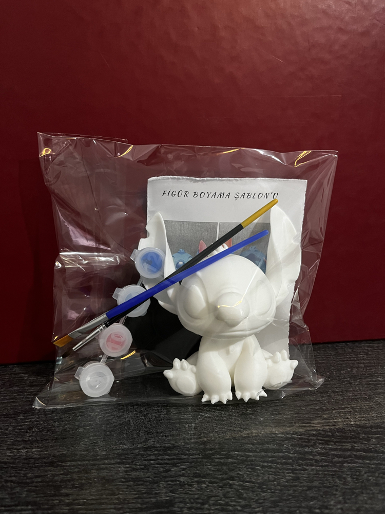 Stitch figür boyama seti