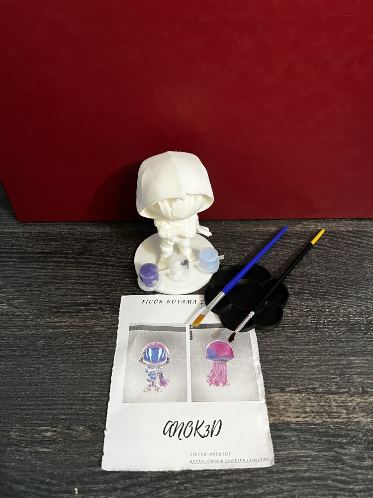 Valorant Omen funko pop figür boyama seti