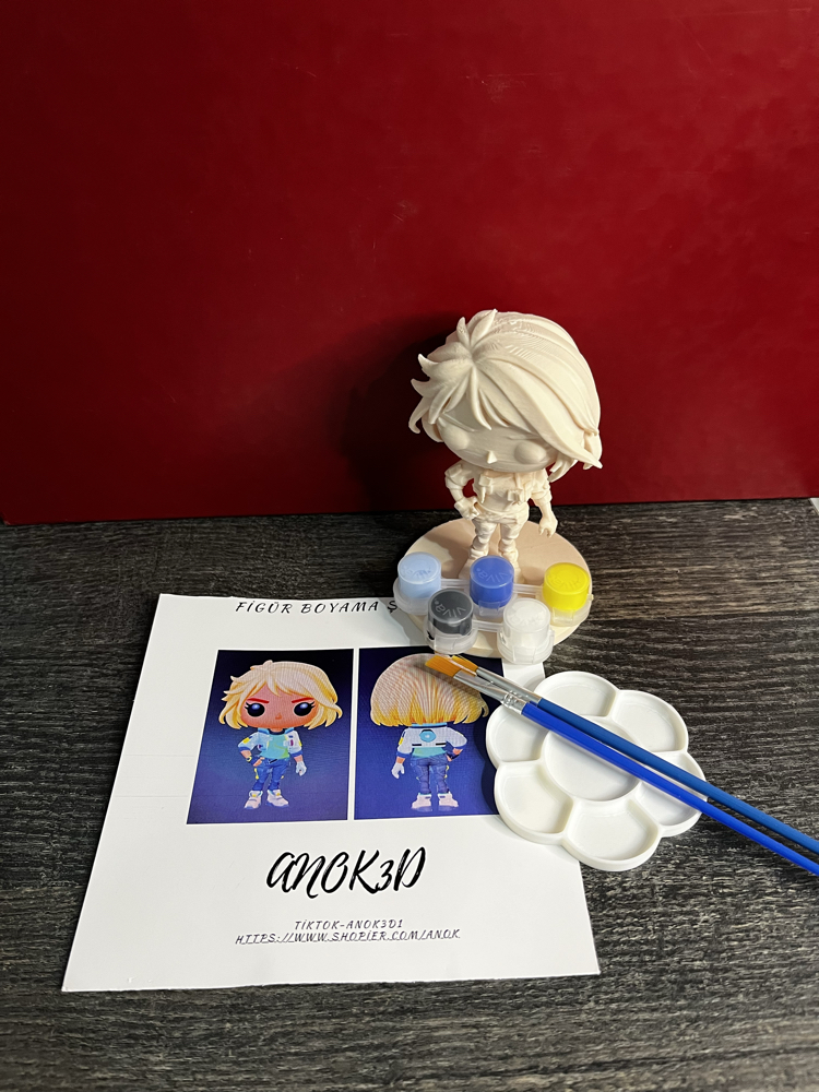 Valorant Deadlock funko pop figür boyama seti