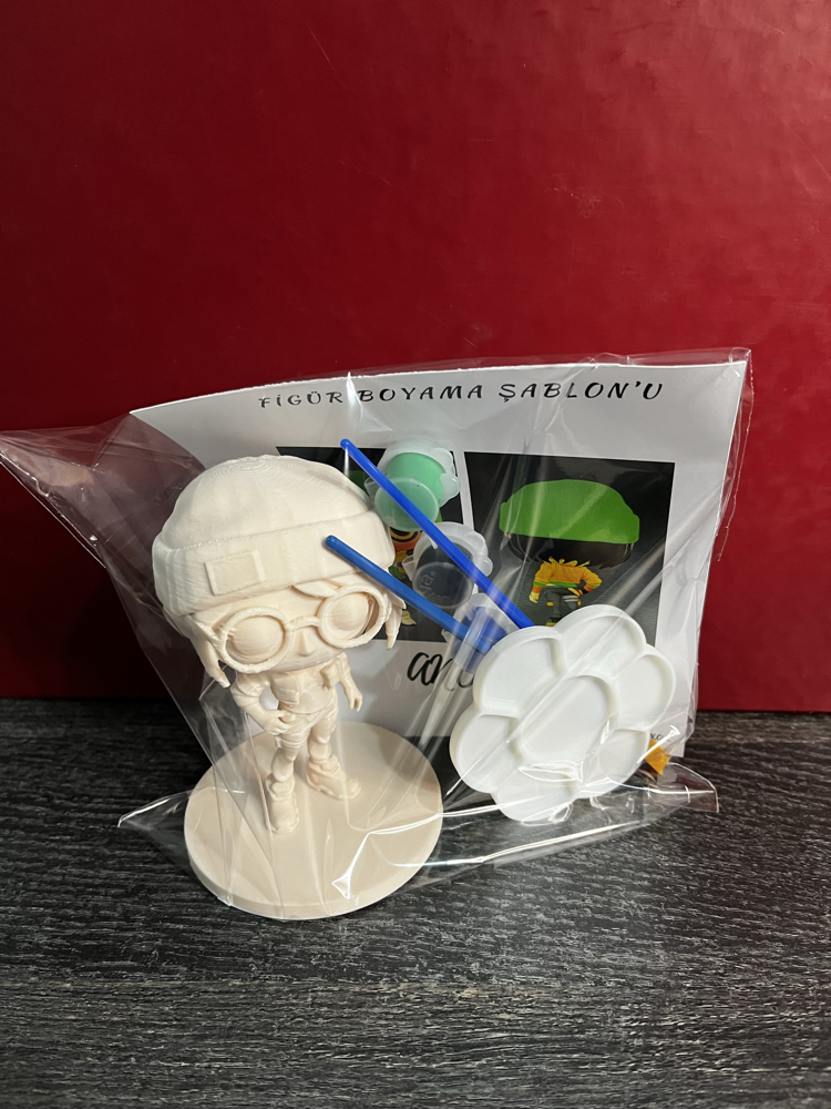 Valorant Killjoy funko pop figür boyama seti