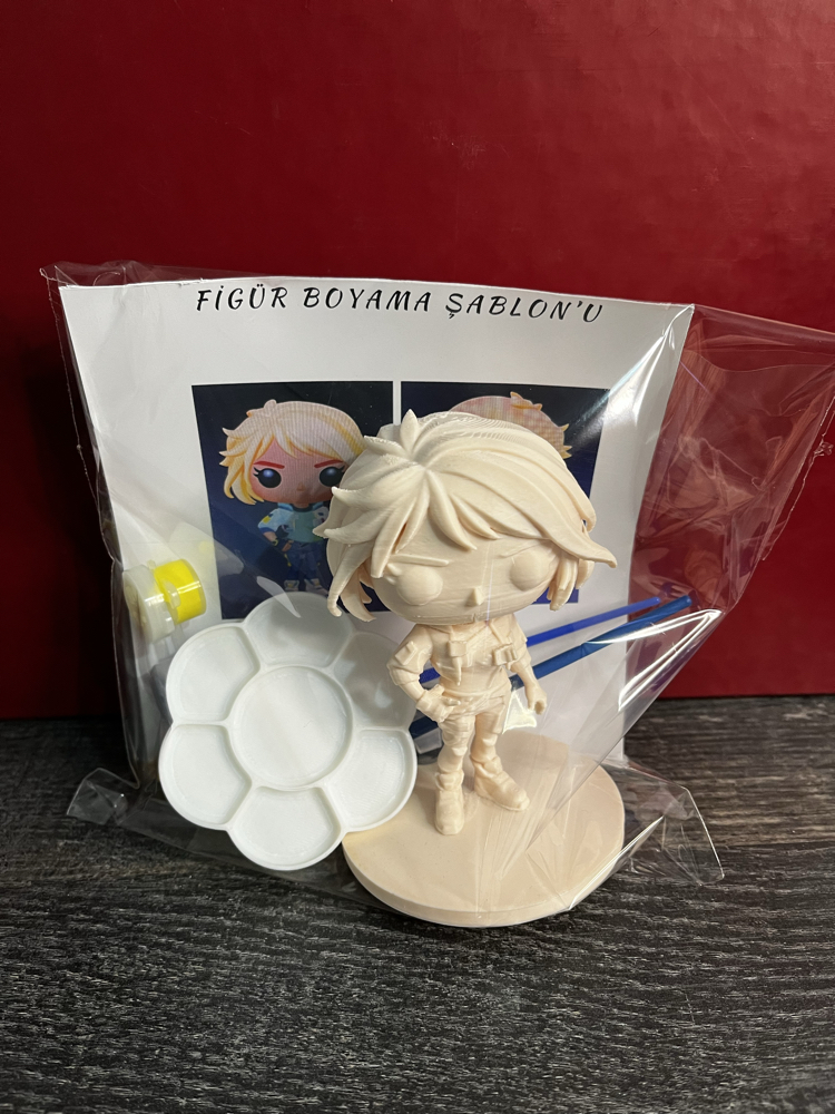 Valorant Deadlock funko pop figür boyama seti