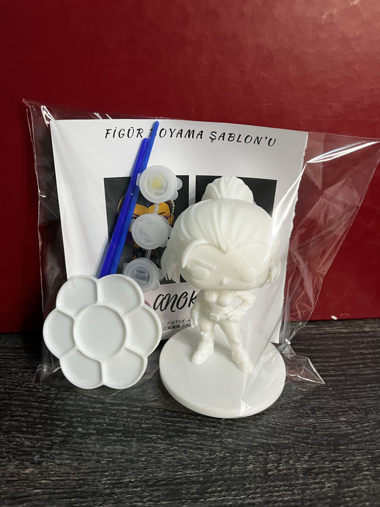 Valorant Reyna funko pop figür boyama seti