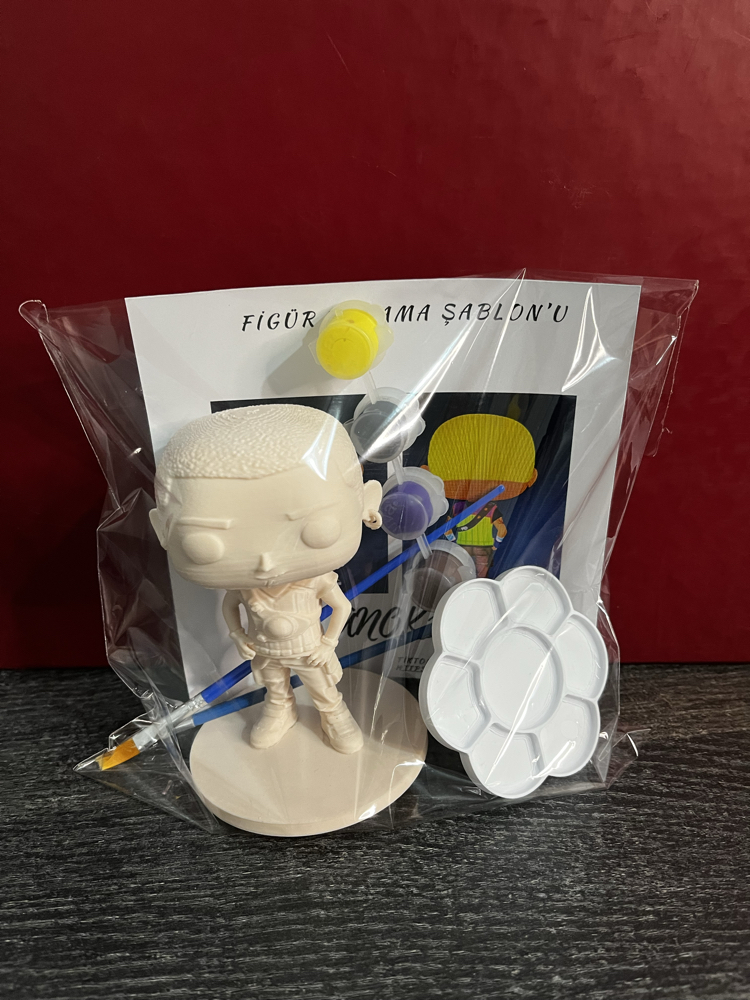 Valorant Gekko funko pop figür boyama seti