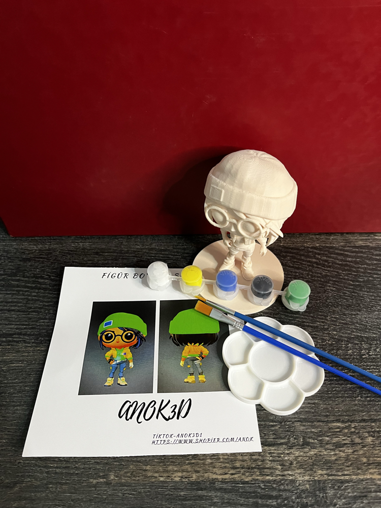 Valorant Killjoy funko pop figür boyama seti