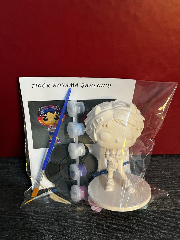 Valorant Clove funko pop figür boyama seti