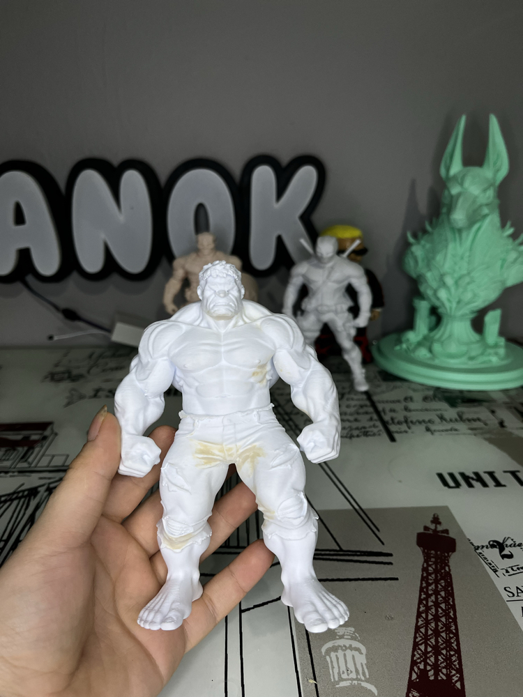 Hulk koleksiyon figürü boyama seti