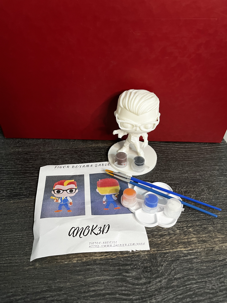 Valorant Chamber funko pop figür boyama seti