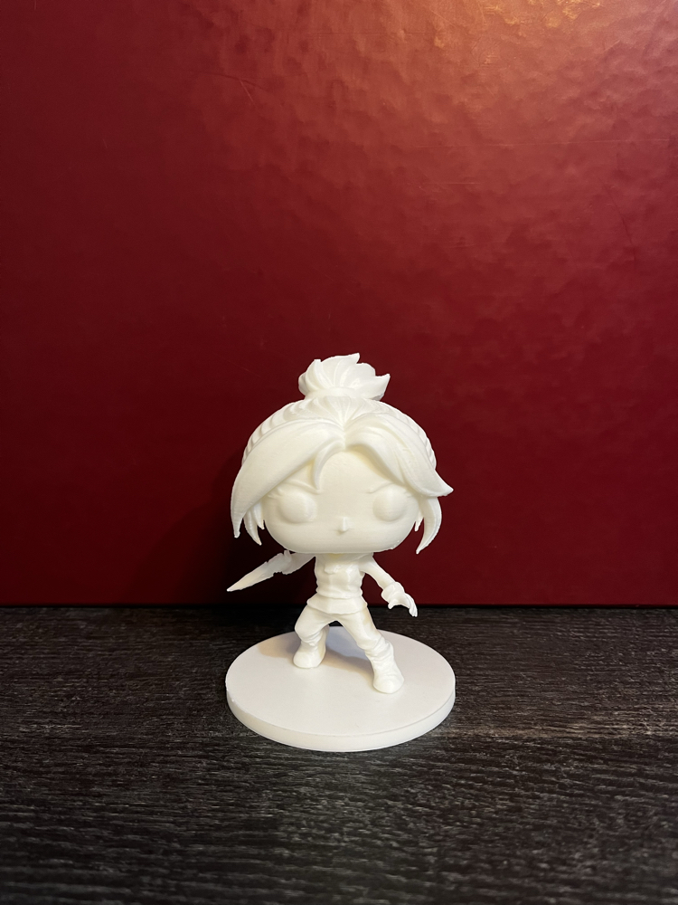 Valorant Jett funko pop figür boyama seti