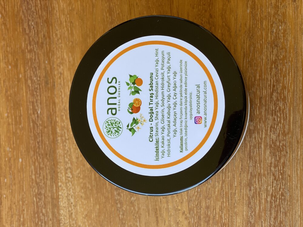 Citrus - Doğal Tıraş Sabunu