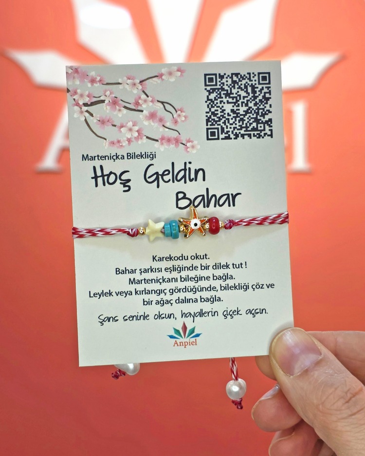 Yıldız Turkuaz Doğal Taşlı Şarkı Hediyeli Marteniçka Dilek Bileklik Seti