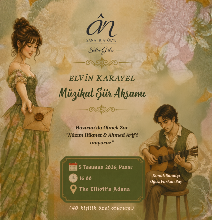 Ân Sanat & Atölye - Haziran’da Ölmek Zor | Nâzım Hikmet & Ahmed Arif Anma Buluşması