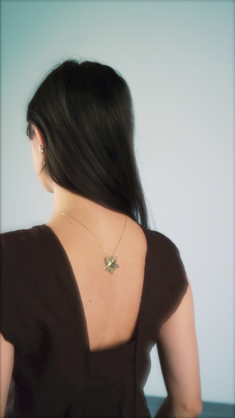 Kır yıldızı - Kolye I Lysimachia arvensis - Necklace