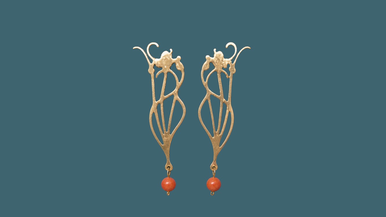 Süsen - Küpe I Iris - Earrings