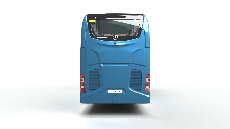 Mercedes Travego 16 SHD 3D modeli