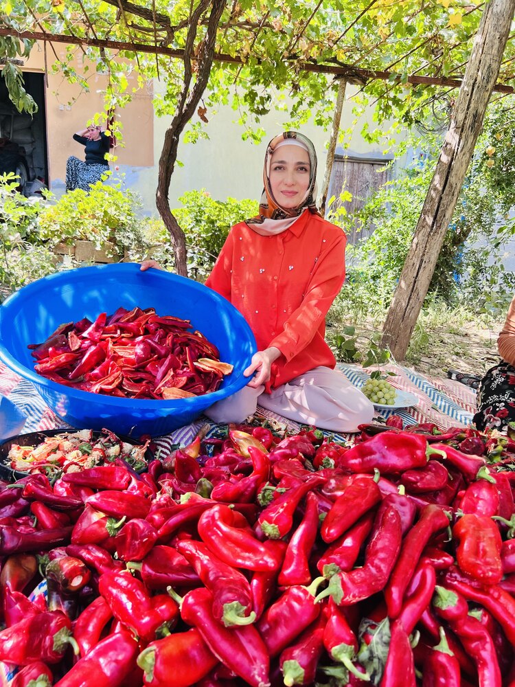 YENİ SEZON TATLI BİBER SALÇASI 1.KG 