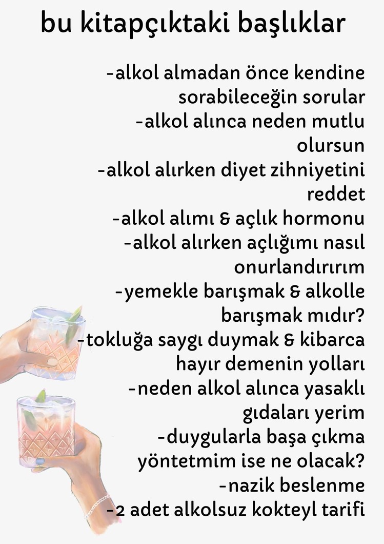 SEZGİSEL YEME & ALKOL