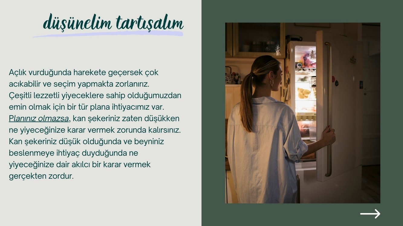 MENU PLANLAMA | SEZGİSEL YEME IŞIĞINDA