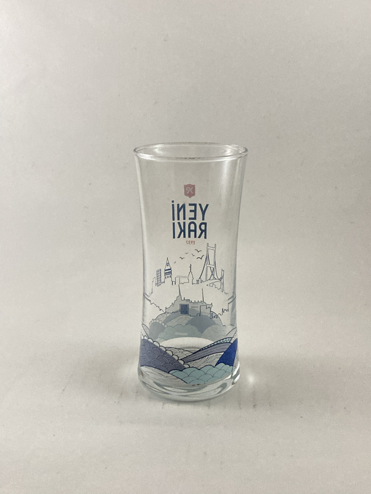 YENİ RAKI İSTANBUL TEMALI BARDAK