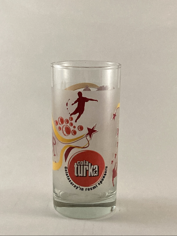 GALATASARAY NOSTALJİ COLA TURKA BARDAĞI