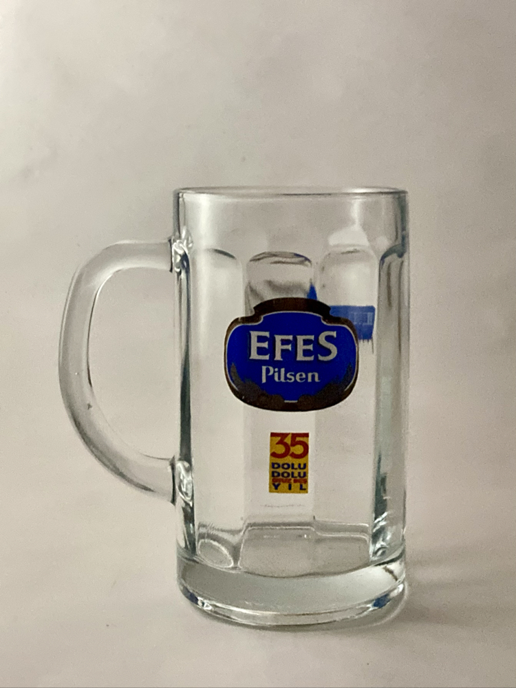 EFES PİLSEN 35. YIL ÖZEL BARDAĞI