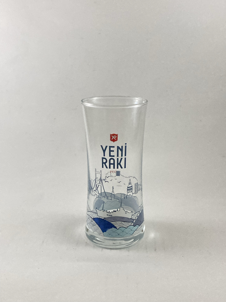 YENİ RAKI İSTANBUL TEMALI BARDAK