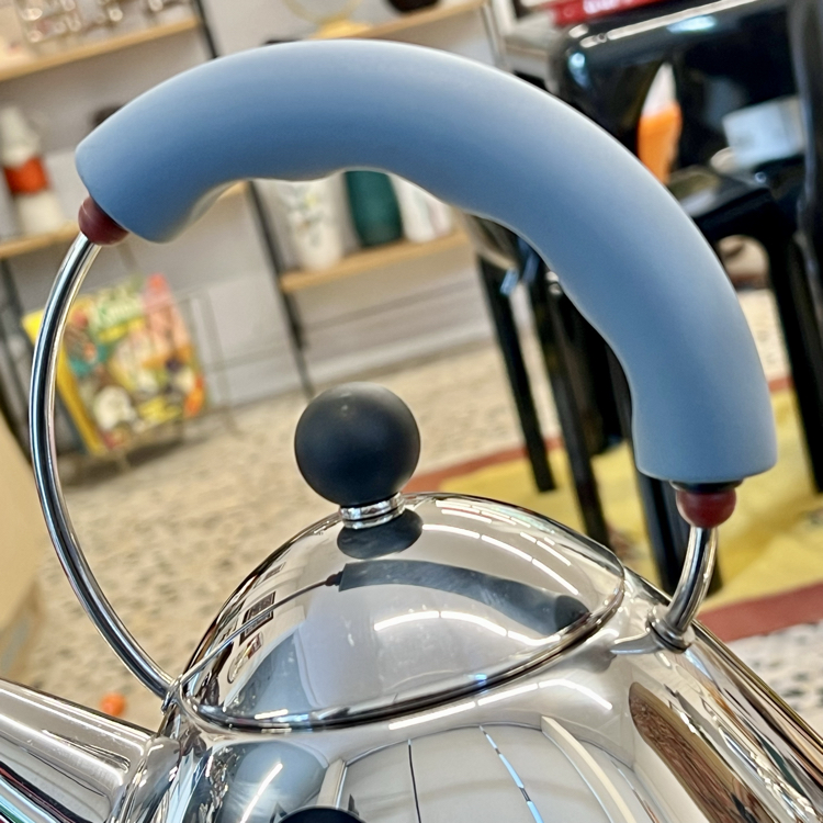 Alessi Blue Bird Whistle Hob Kettle 
