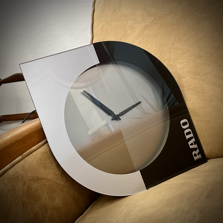 Rado Postmodern Mağaza Display Duvar Saati