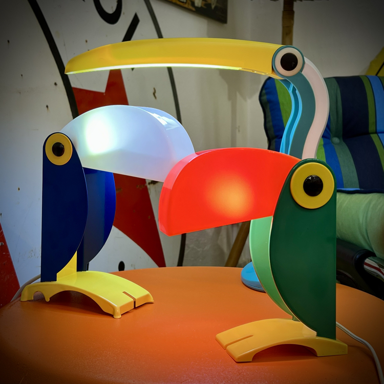 Old Timer Ferrari 'Toucan' Lamp 