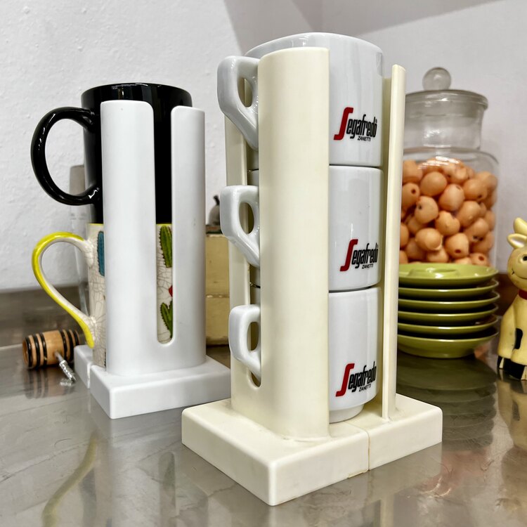 Schumm Plastic Pop Art Ayarlanabilir Fincan - Kupa Standı 