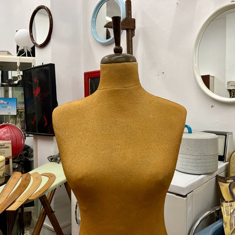 Vintage Krom Ayak Pedallı Prova Mankeni  