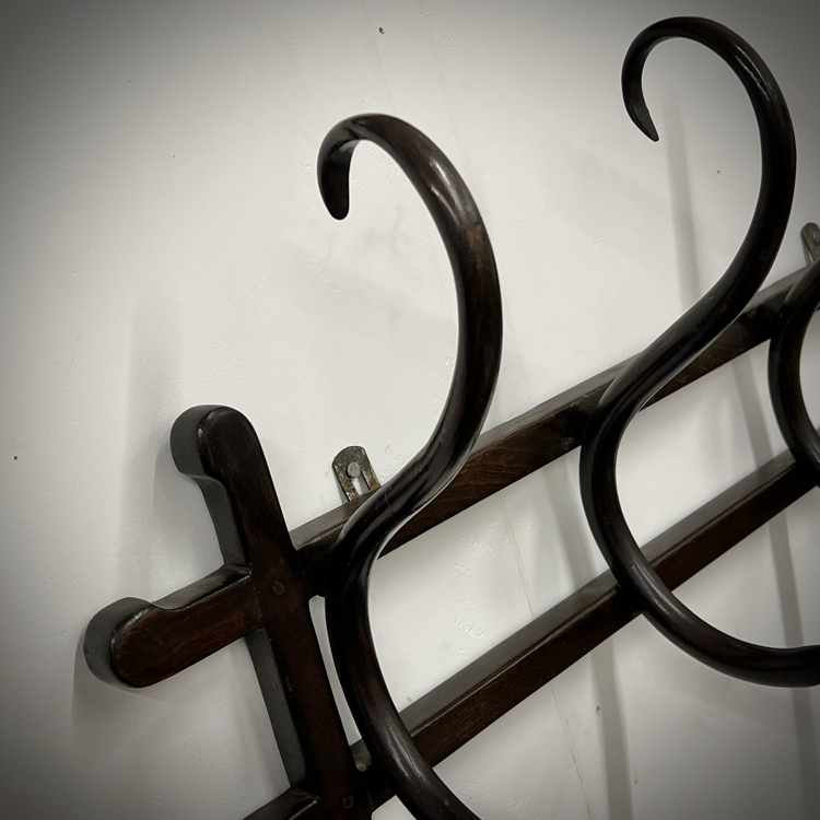 Ottoman Thonet 'No.1' Wall Mouted Coat Rack 