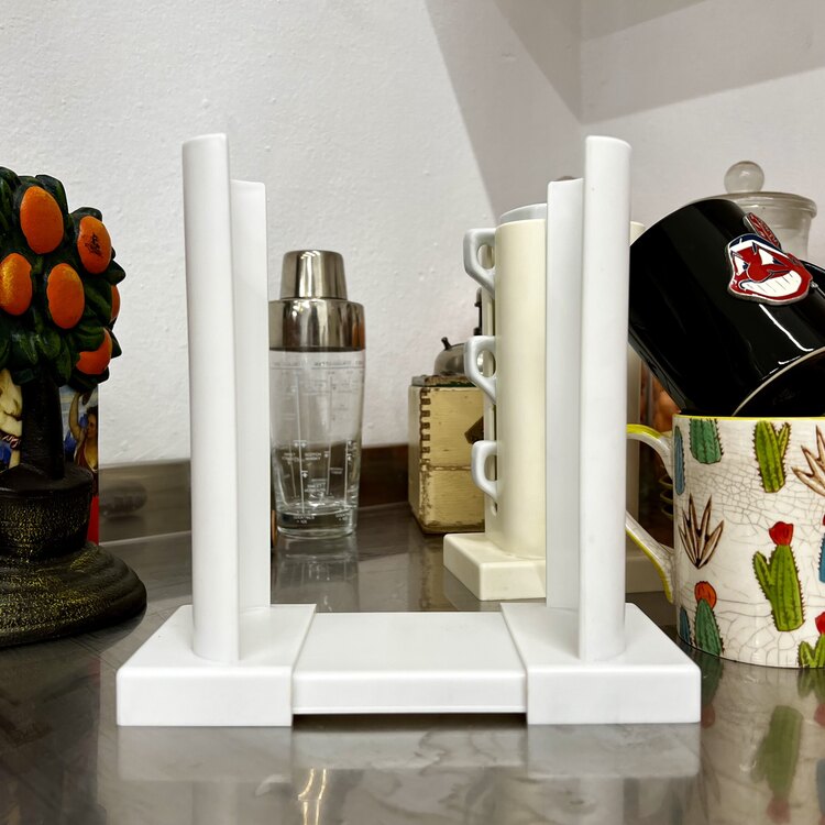 Schumm Plastic Pop Art Ayarlanabilir Fincan - Kupa Standı 