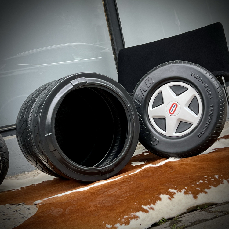 The Little Tikes × Goodyear Tire Storage Unit