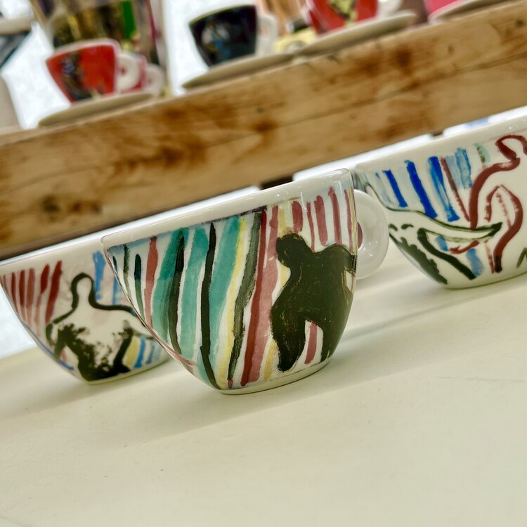 Illy Art Collection, Mitterteich Bavaria Porcelain Espresso Cups