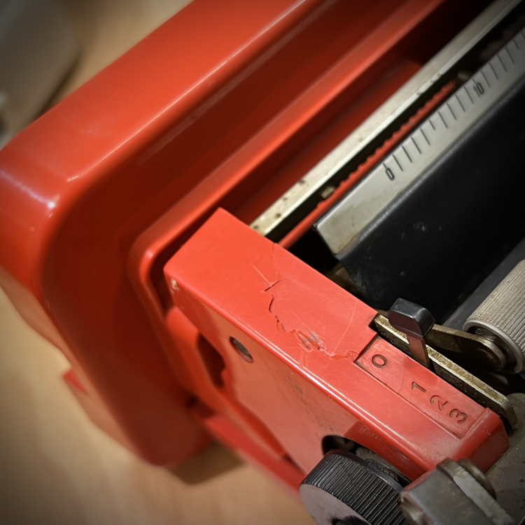 Olivetti 'Valentine' Pop Art Typewriter