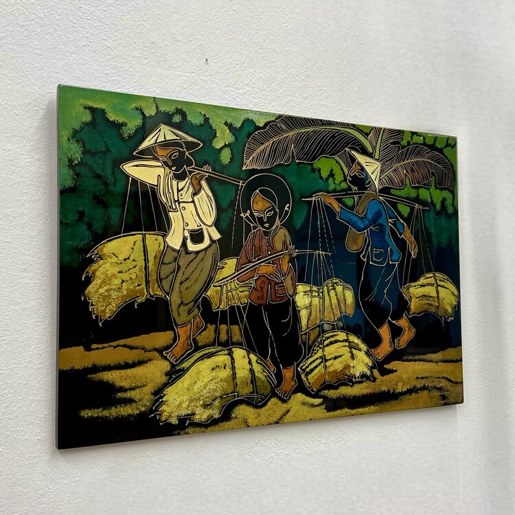 Vietnam Art Lake Duvar Paneli