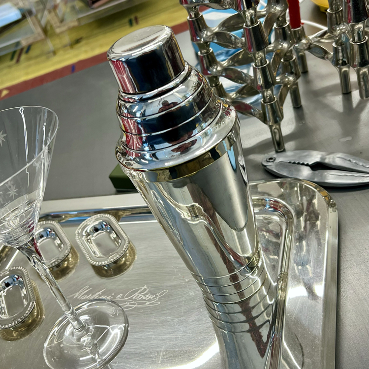 Orfèvrerie Gallia ‘Christofle’ Art Deco Kokteyl Shaker