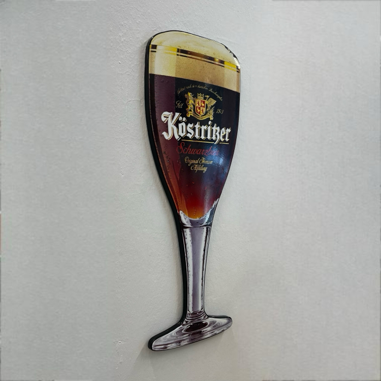 Köstritzer Schwarzbier Industrial Enamel Sign 