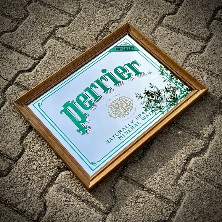 Perrier Vintage Camaltı Ayna
