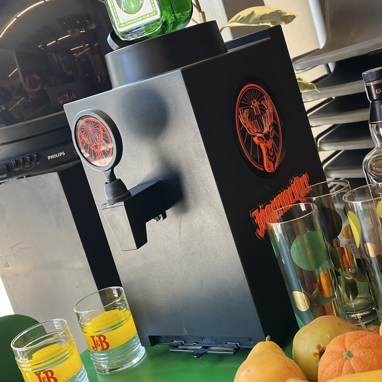 Jägermeister Profesyonel Soğutucu Shot Dispenseri