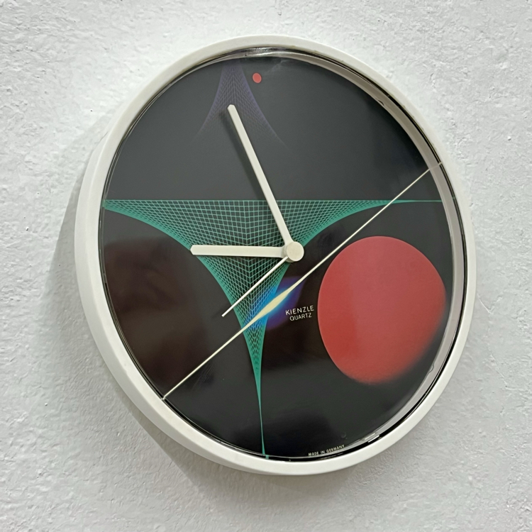 Kienzle 'Graphic Art' Postmodern Wall Clock