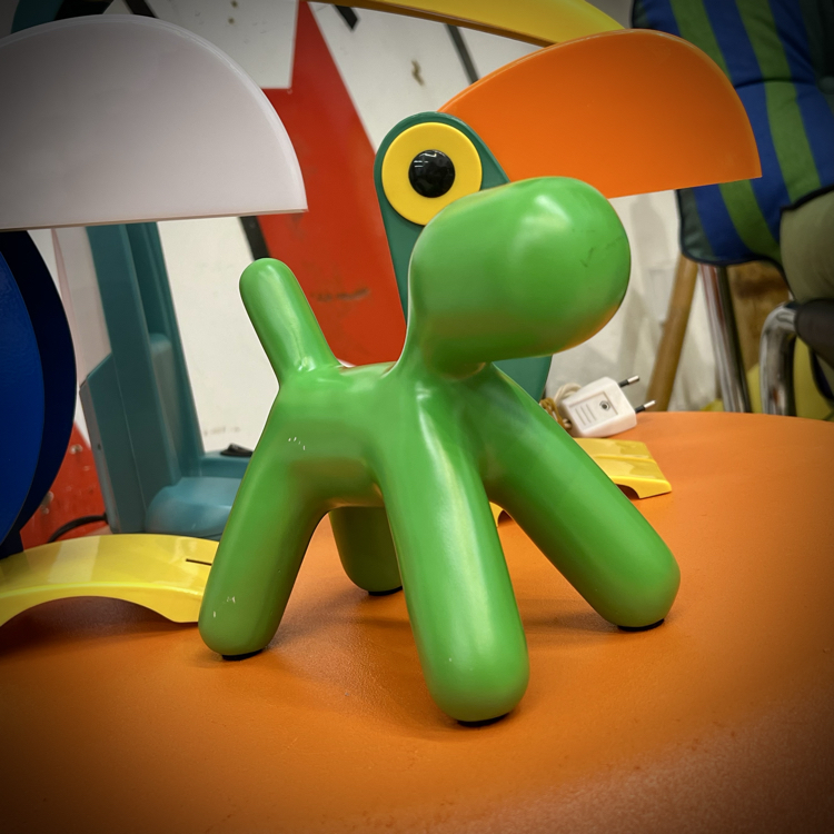 Magis, Me Too Collection ‘Puppy’ Green Dog Sculpture