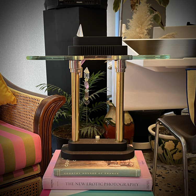 George Kovacs Postmodern Architectural Table Lamp