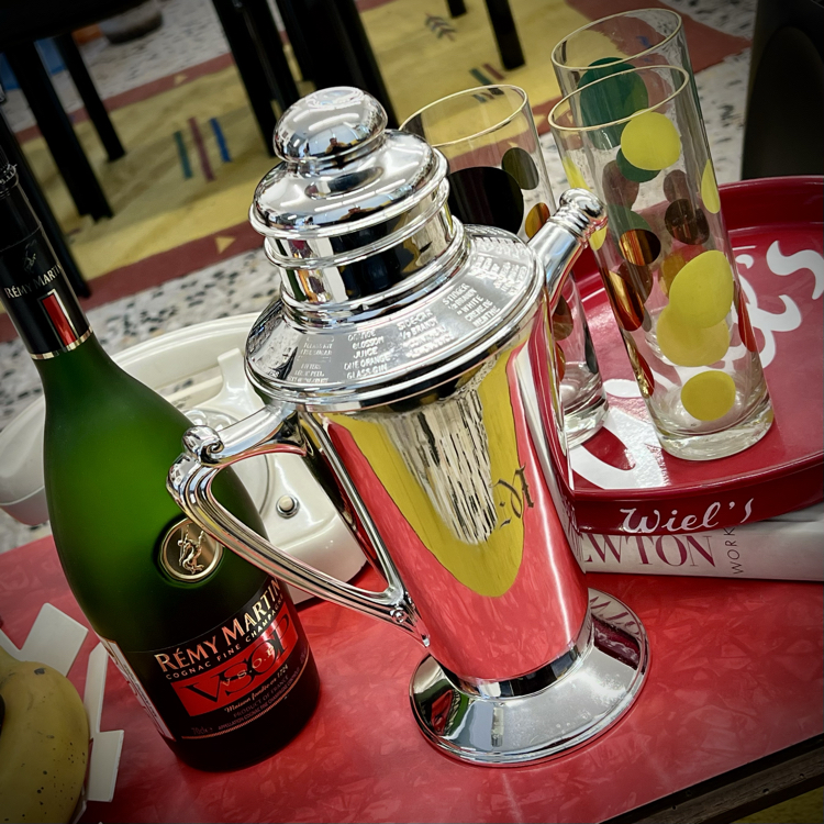 Nickel Silver Co. Art Deco Coctail Shaker 
